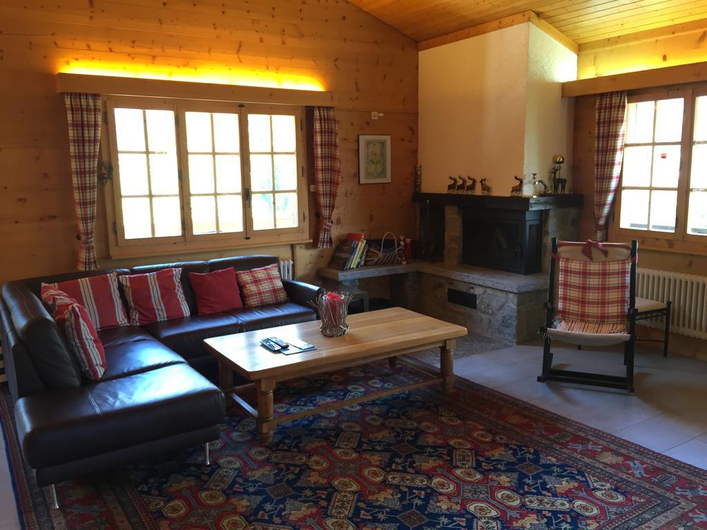 Chalet Charming Grachen Exterior photo
