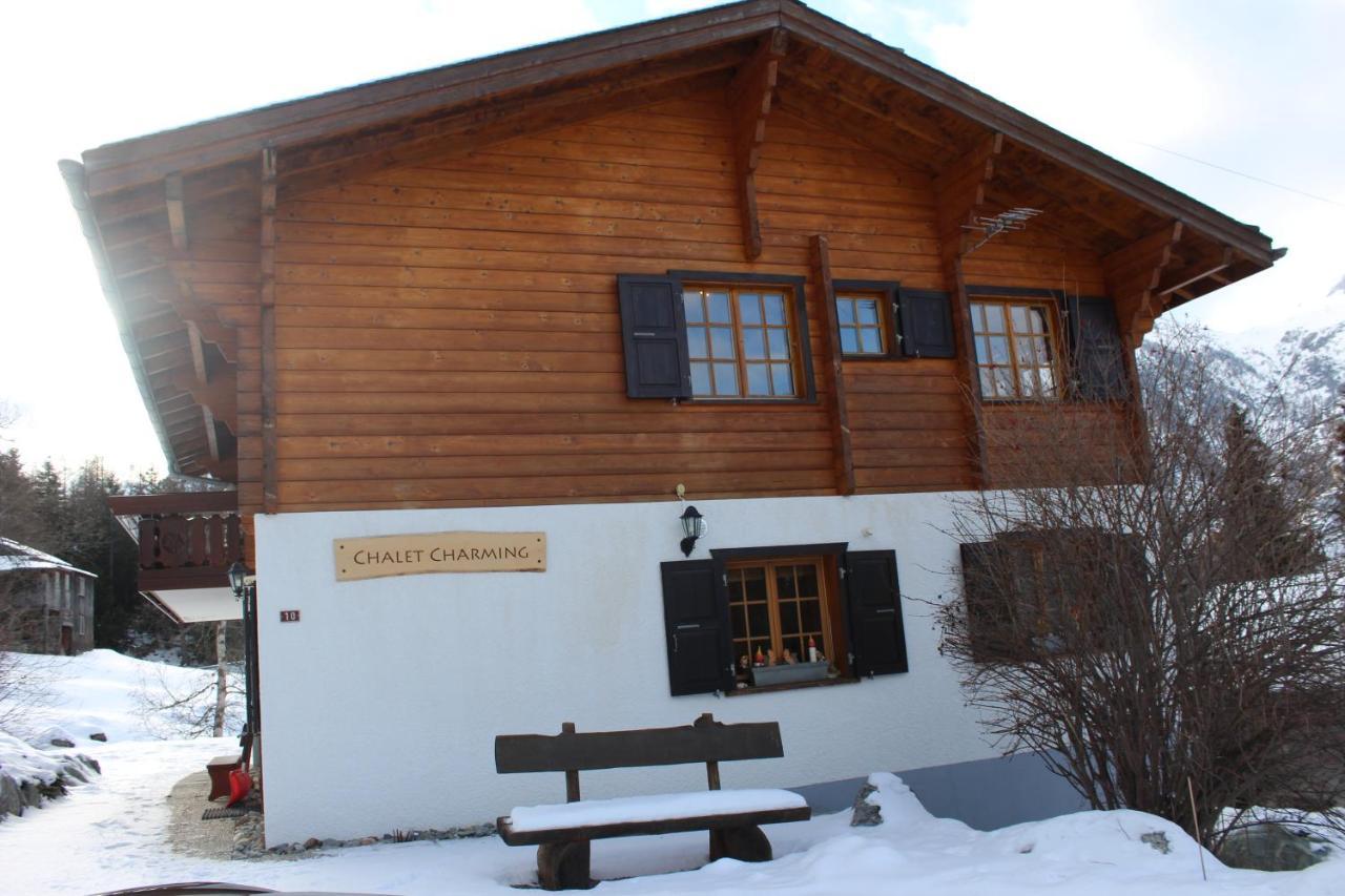 Chalet Charming Grachen Exterior photo