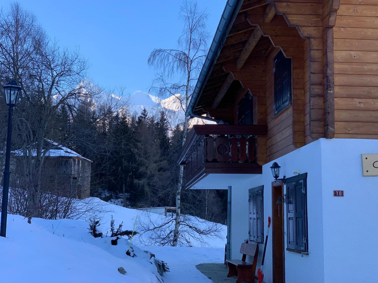 Chalet Charming Grachen Exterior photo